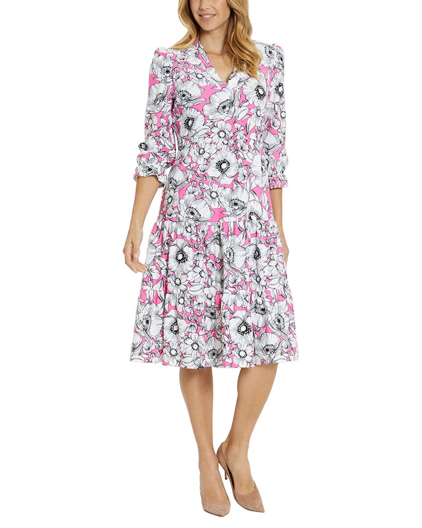 Jude Connally Maggie Tiered Midi Dress