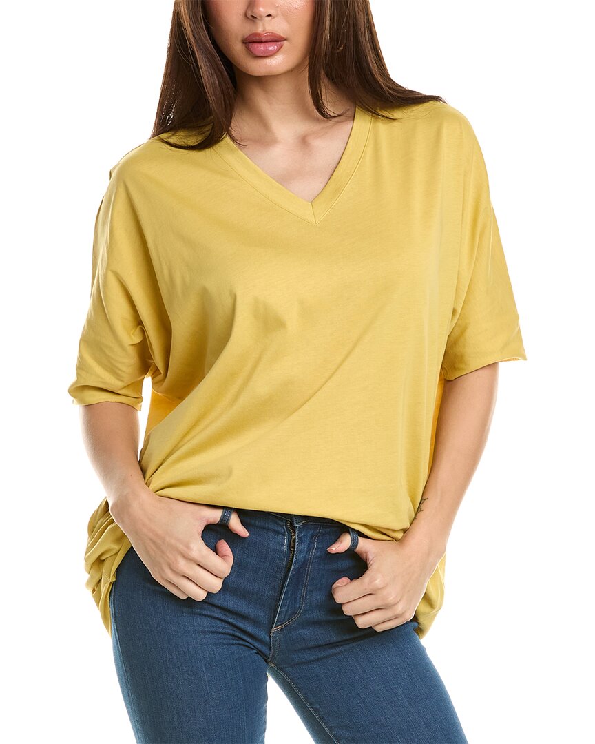 Planet Tunic T-shirt In Yellow
