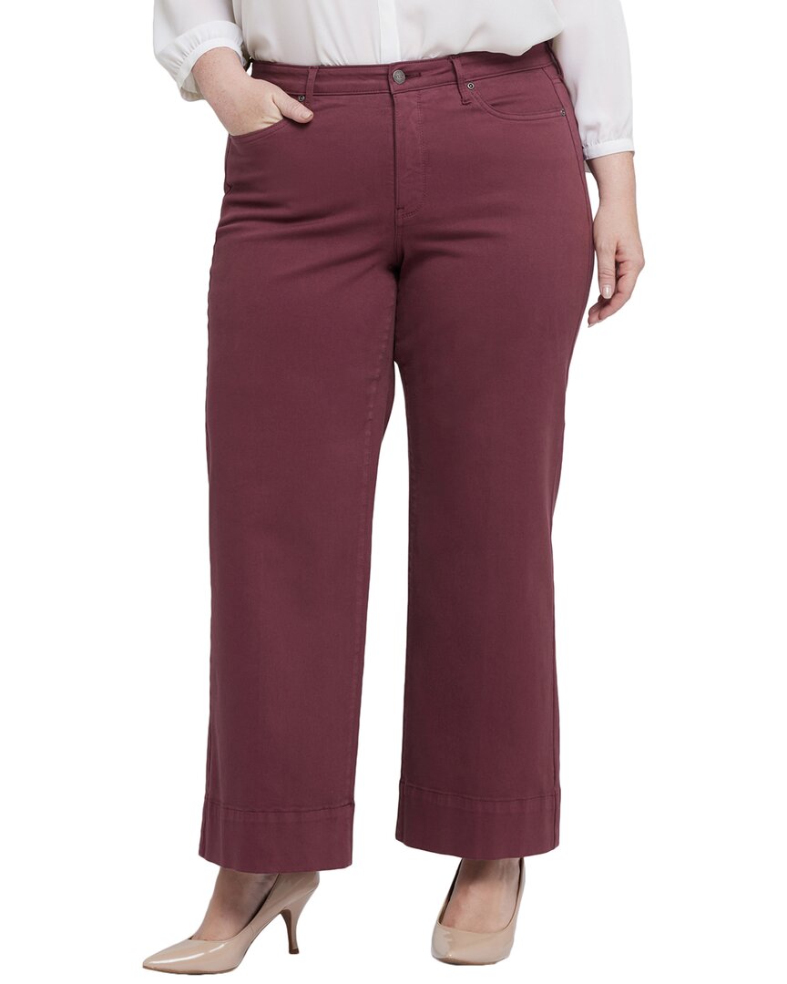 Nydj Plus Teresa Tavern Wide Leg Jean