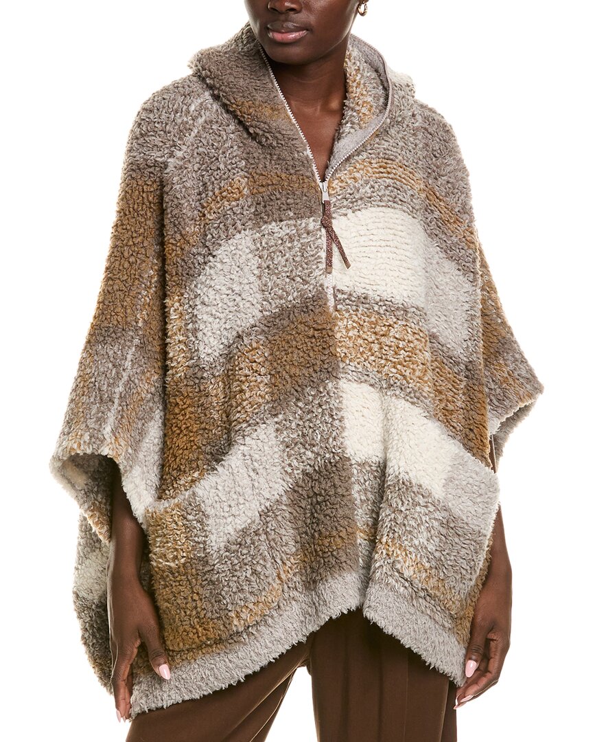 Brunello Cucinelli Cashmere-blend Poncho