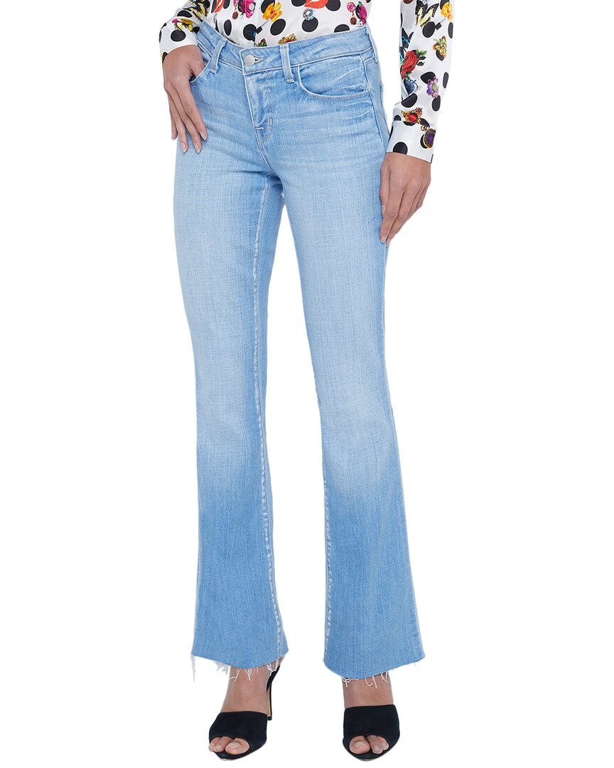 L AGENCE L’AGENCE SNEEKI LOW-RISE BAYVIEW SNEAKER STRAIGHT JEAN