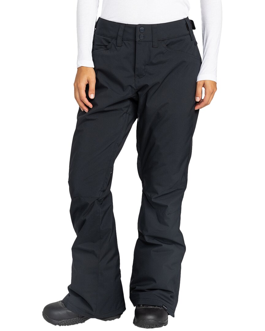 Roxy Rising High Short Snow Pant In Black