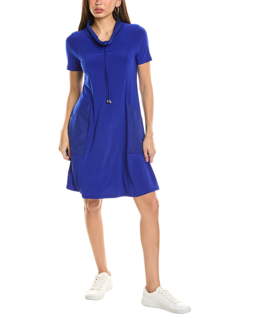Joseph Ribkoff Funnel Neck T-shirt Dress