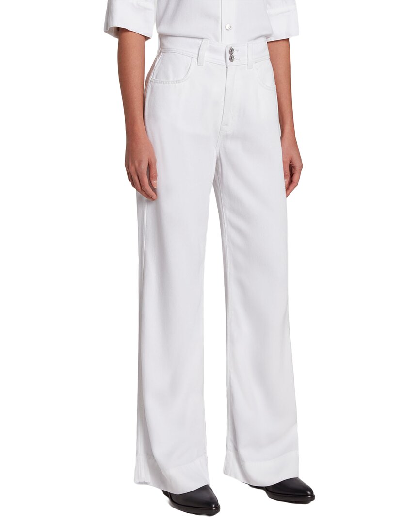 7 For All Mankind Modern Dojo Tailorless Brilliant White Jean