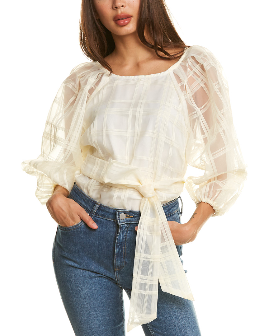 Image of Jealous Tomato Organza Top