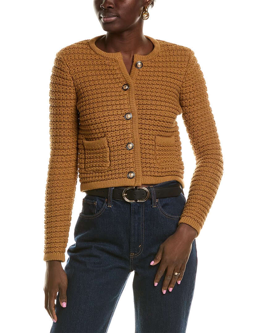 Walter Baker Janis Cardigan In Brown