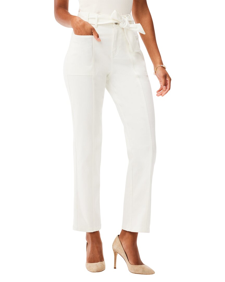 Shop Nic + Zoe Nic+zoe Belted Straight Ankle Jean