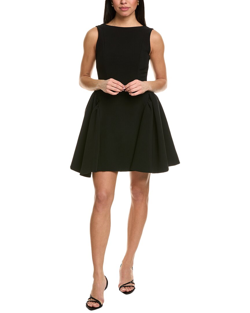 Beulah A-line Dress In Black