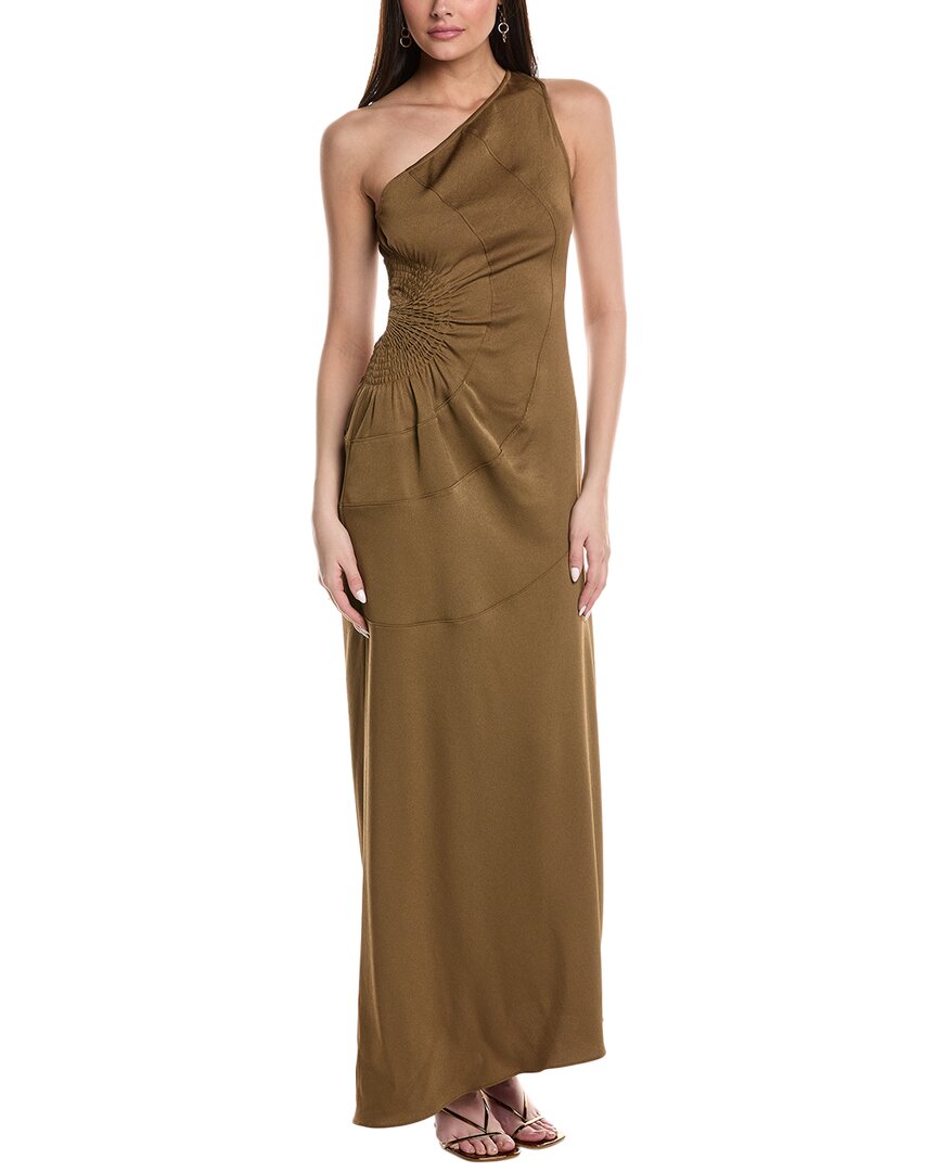 A.l.c A. L.c. Paige Maxi Dress In Brown