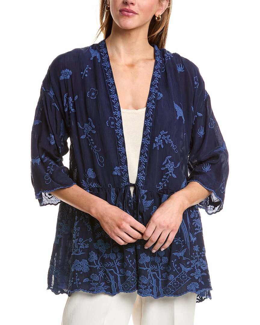 Johnny Was Tolla Kimono In Blue