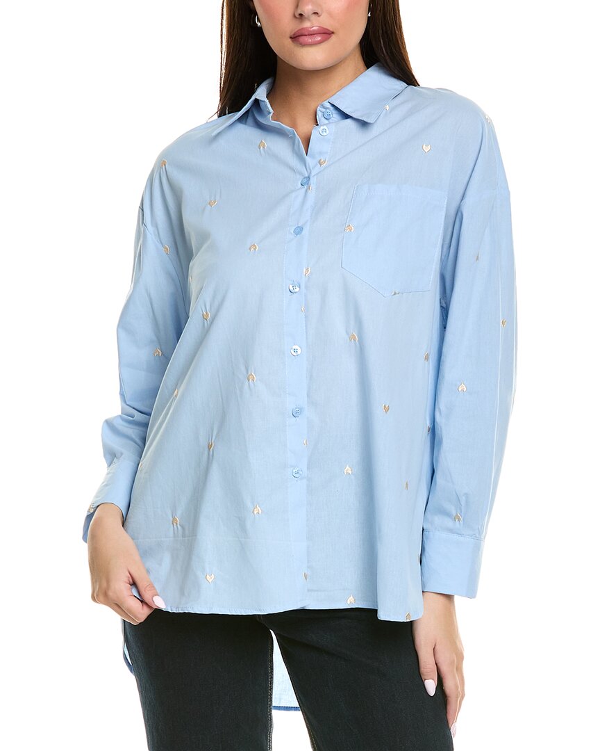 ANNA KAY ANNA KAY MUSIC EMBROIDERY BLOUSE