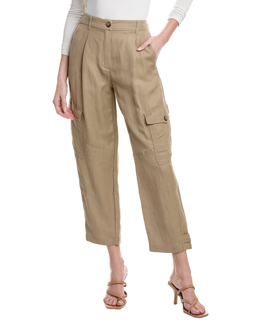 Shop Marella Giada Linen-blend Trouser