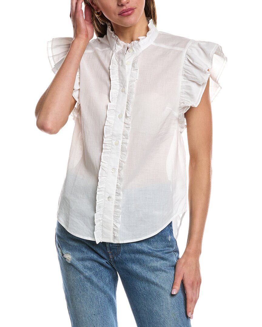 Chrldr Bridget Shirt In White