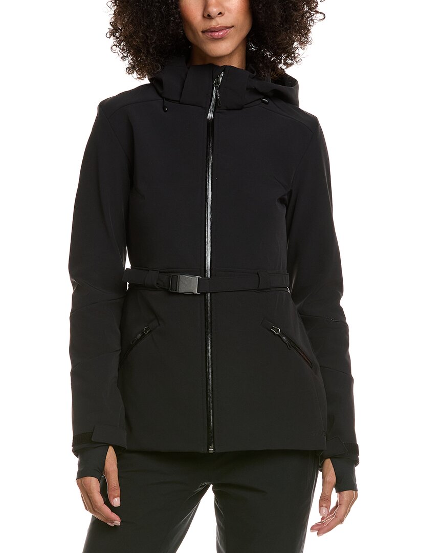 Spyder Glacial Softshell Jacket In Black