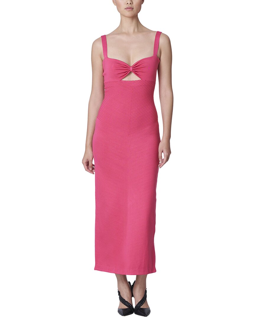 Shop Carolina Herrera Sweetheart Silk-blend Dress