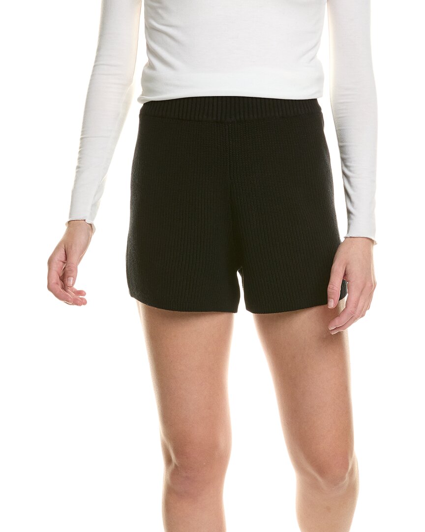 Ivl Collective High-rise Sweater Short In Black