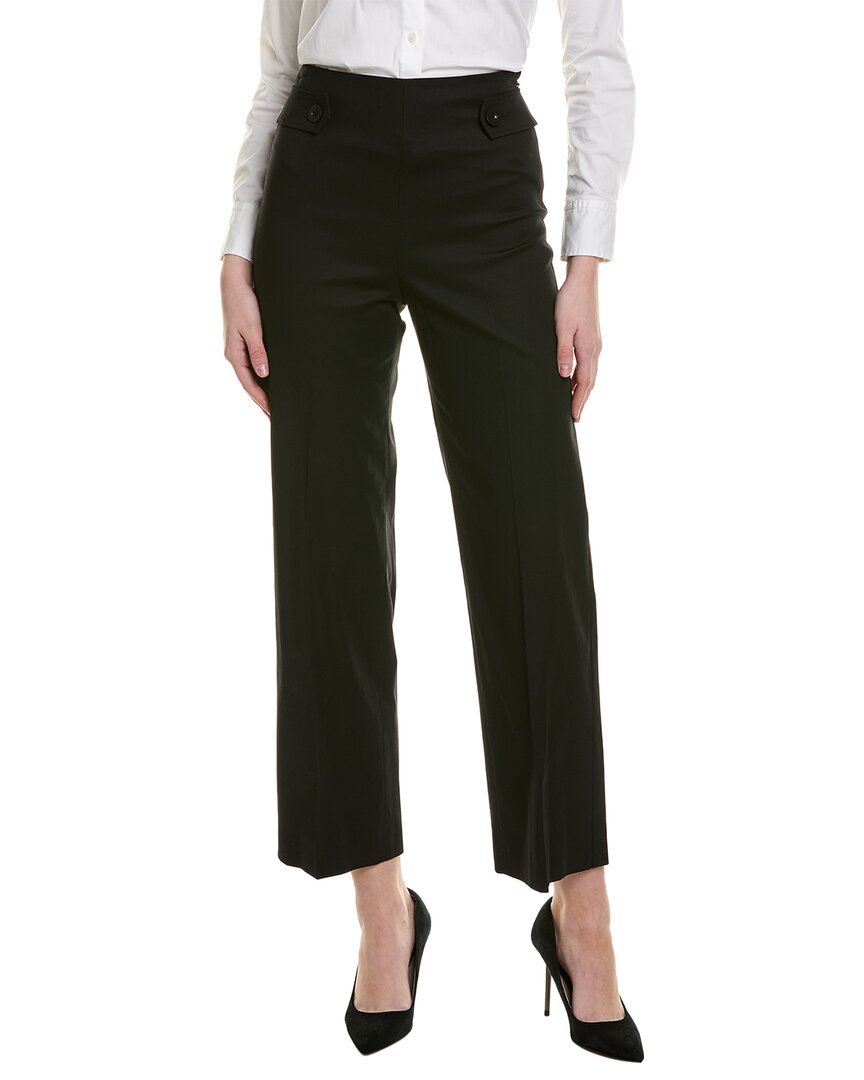 Max Mara Orche Straight-leg Tailored Pants In Black