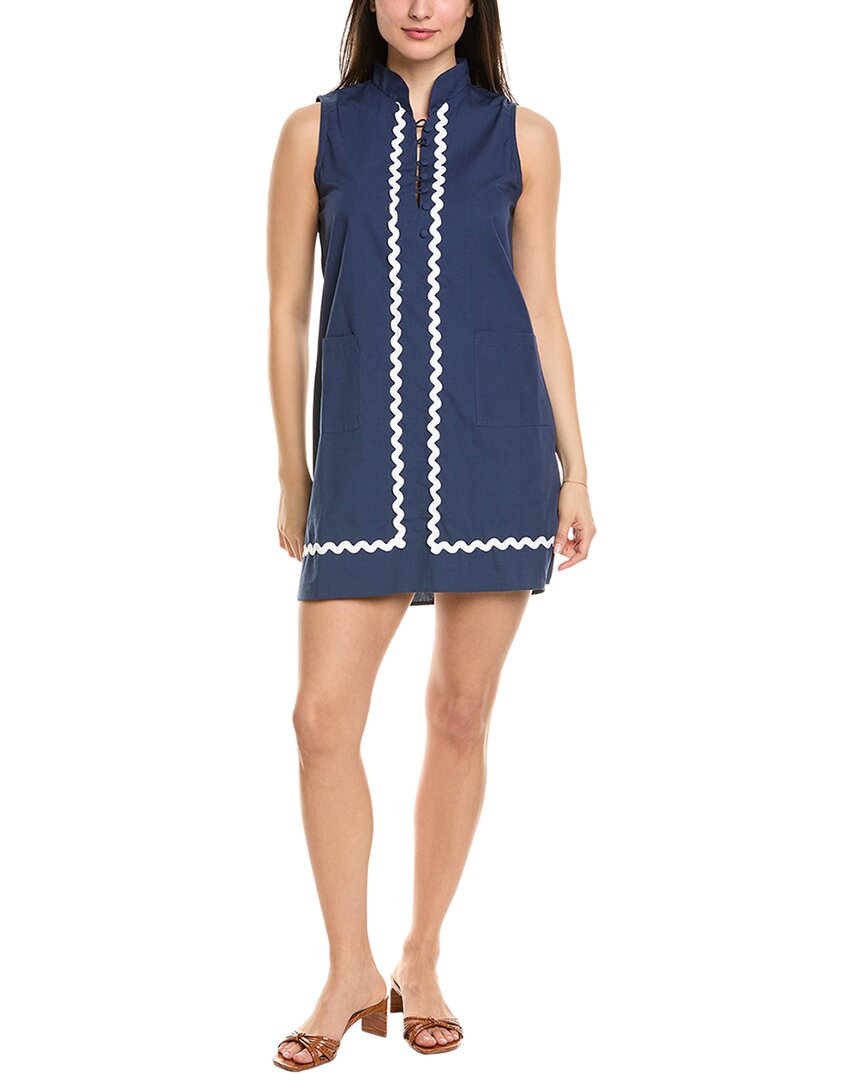 Sail To Sable Ric Rac Shift Dress Women's | eBay