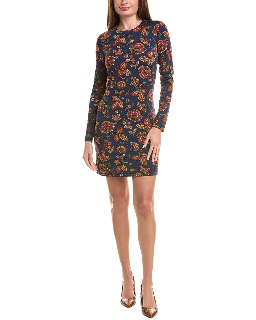 Flora Bea Nyc Morgan Mini Dress In Blue