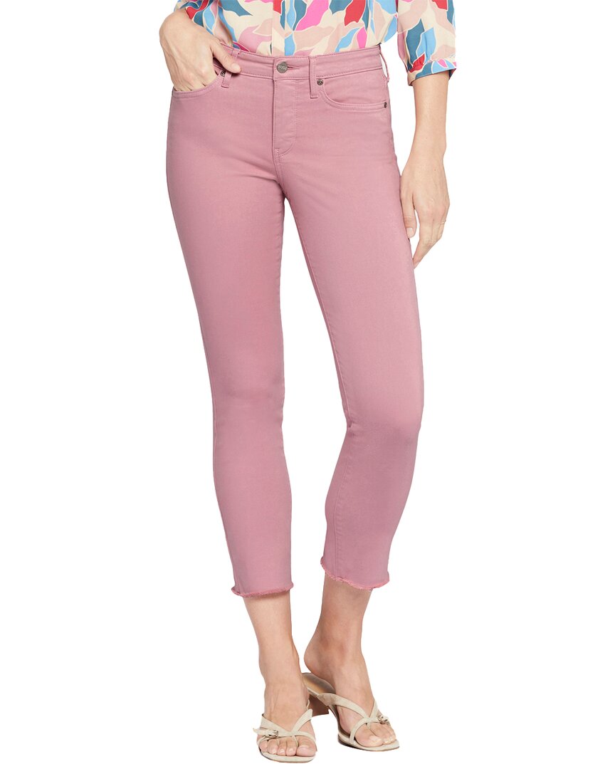 Shop Nydj Sheri Vintage Pink Ankle Crop Jean