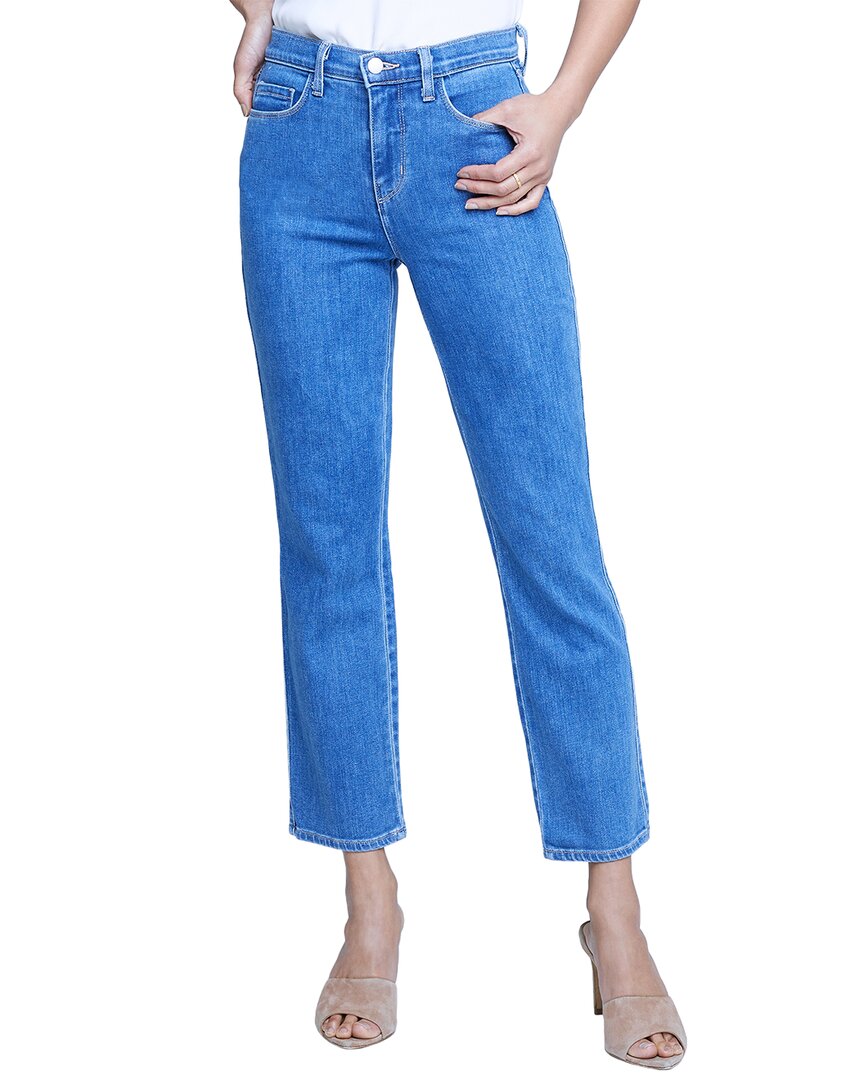 L AGENCE L'AGENCE ALEXIA HANSEN HIGH-RISE CROP CIGARETTE JEAN