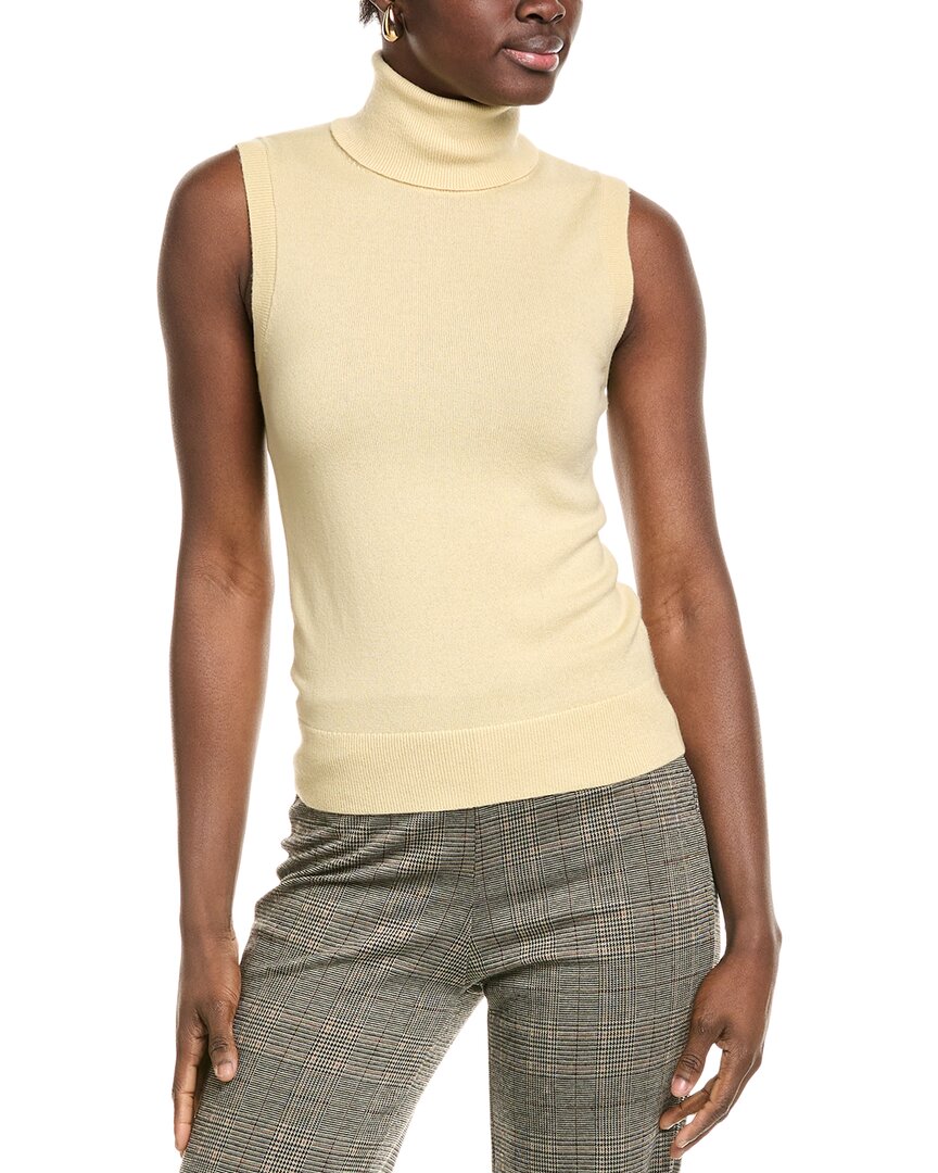 Michael Kors Collection Cashmere Tank In White