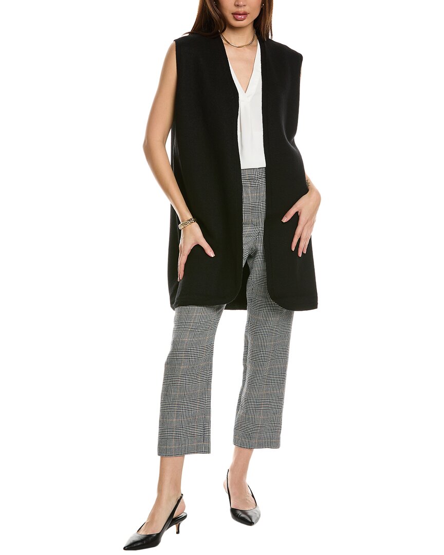 LAFAYETTE 148 LAFAYETTE 148 NEW YORK WOOL OPEN FRONT VEST