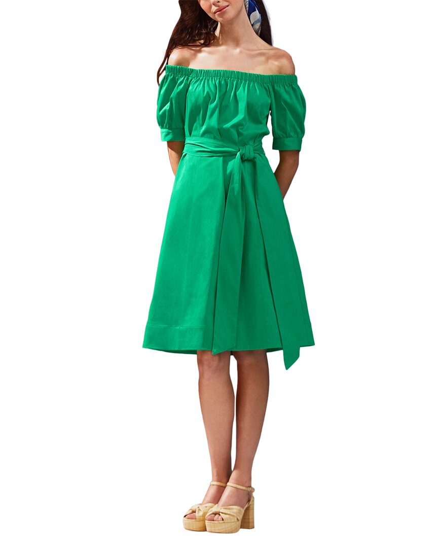 Lk Bennett Nadia Dress In Green