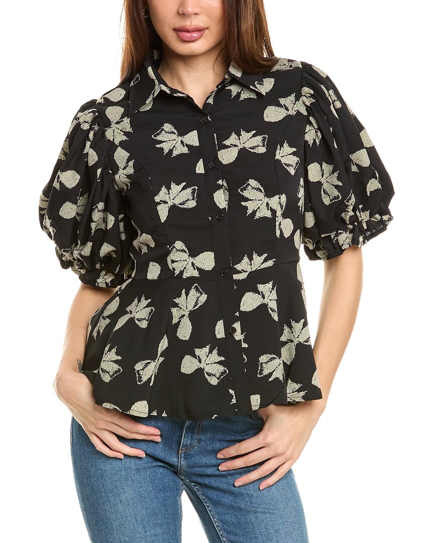 gracia peplum top