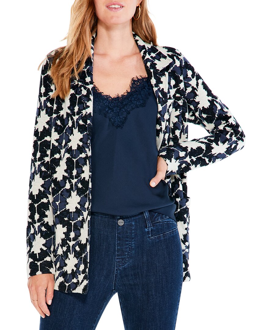 Nic + Zoe Women's Mosaic Mix Blazer In Black