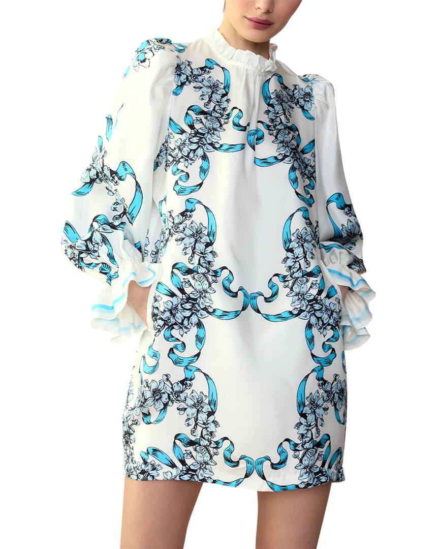 Cynthia Rowley Silk Mini Shift Dress