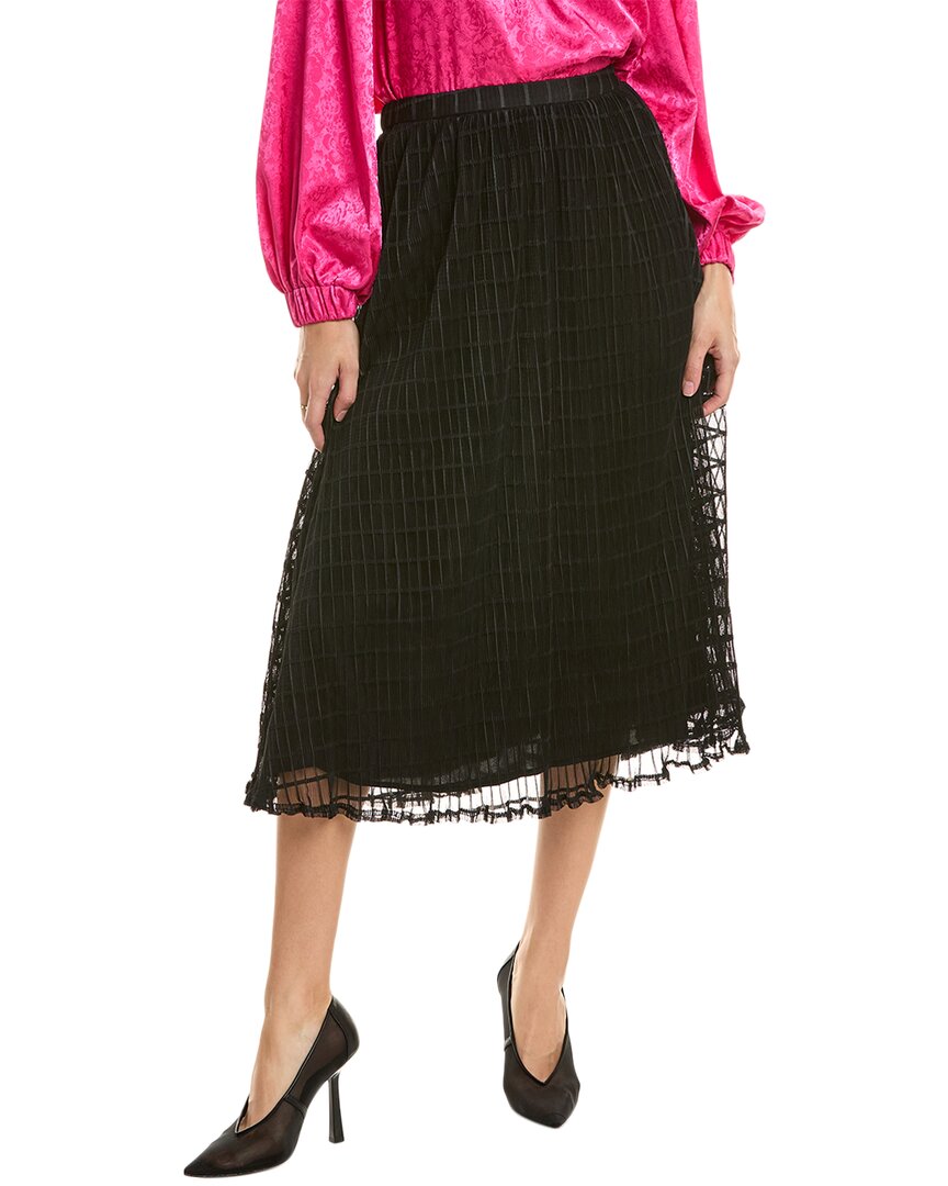 Crosby By Mollie Burch Daisy Midi Skirt In Black