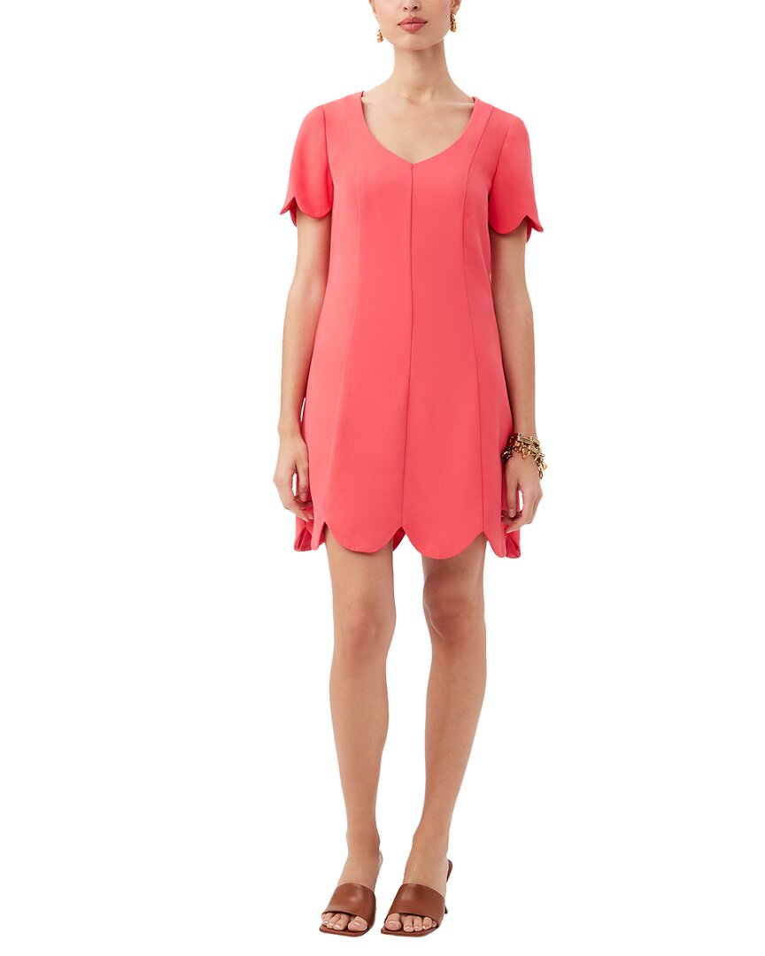 open lace back dress Trina Turk Yokuna Dress Women's Dress Trina Pink : 6 main image 0