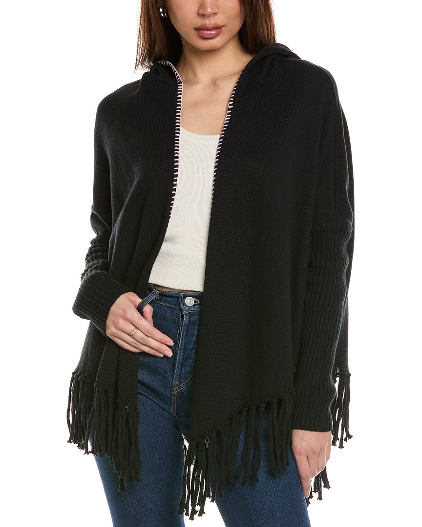 JOHNNY WAS JOHNNY WAS THE FRINGE OPEN LINEN-BLEND PONCHO