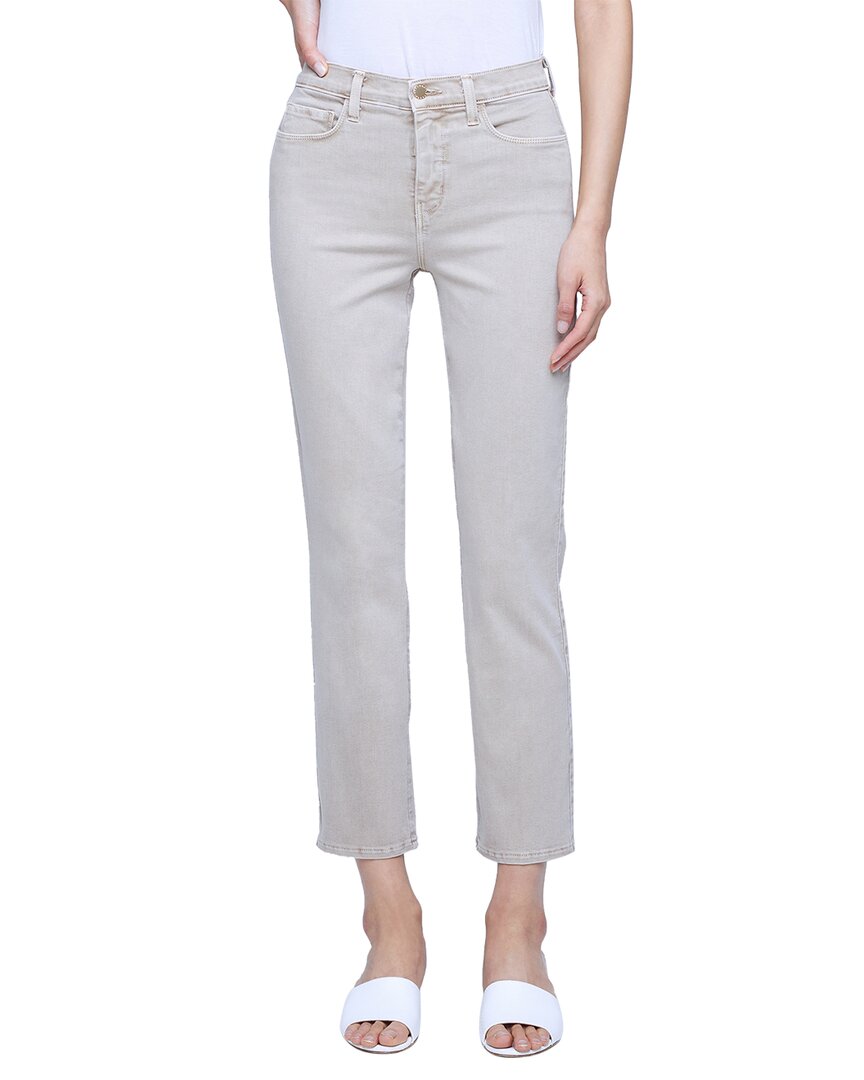 Shop L Agence L'agence Alexia Biscuit Straight Leg Jean