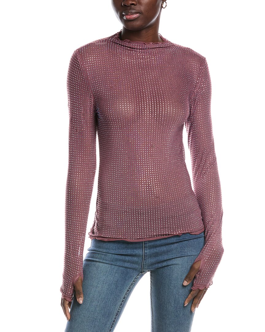 Free People Dance All Night Top In Red