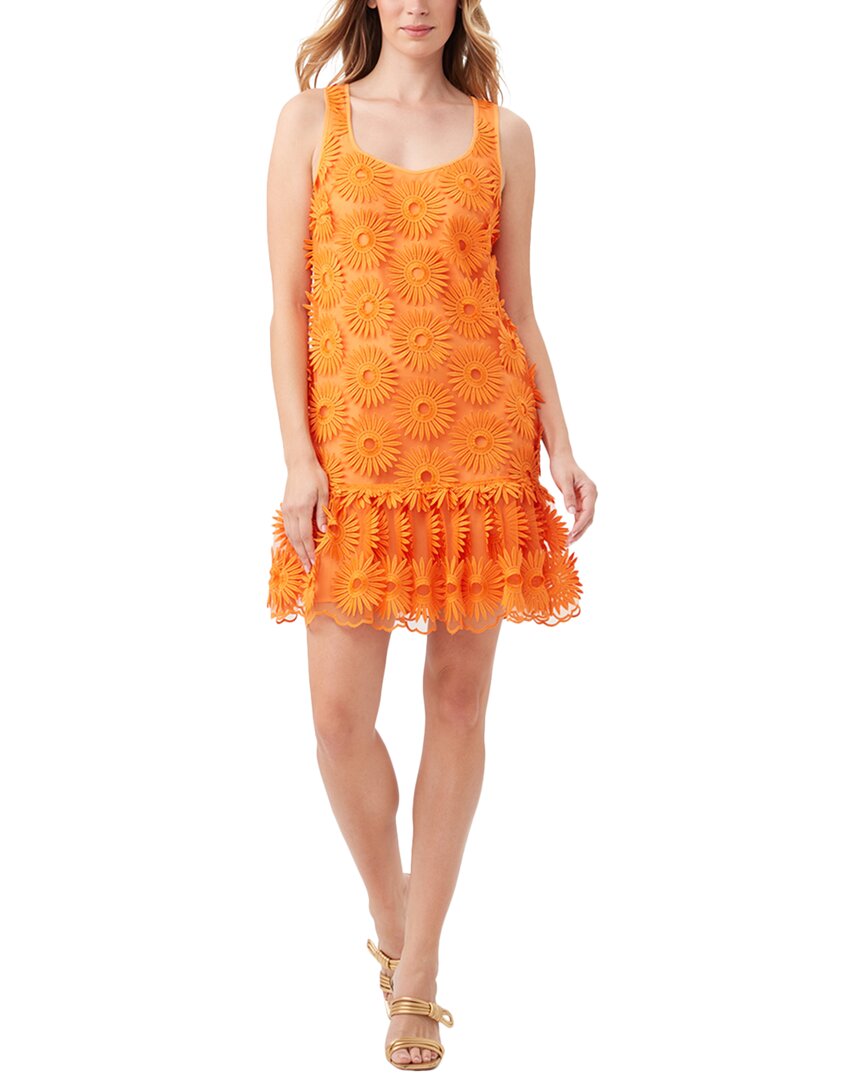open lace back dress Trina Turk