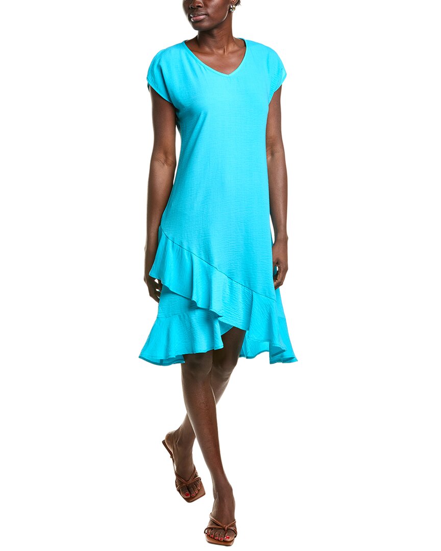 Joseph Ribkoff Ruffle Hem Midi Dress