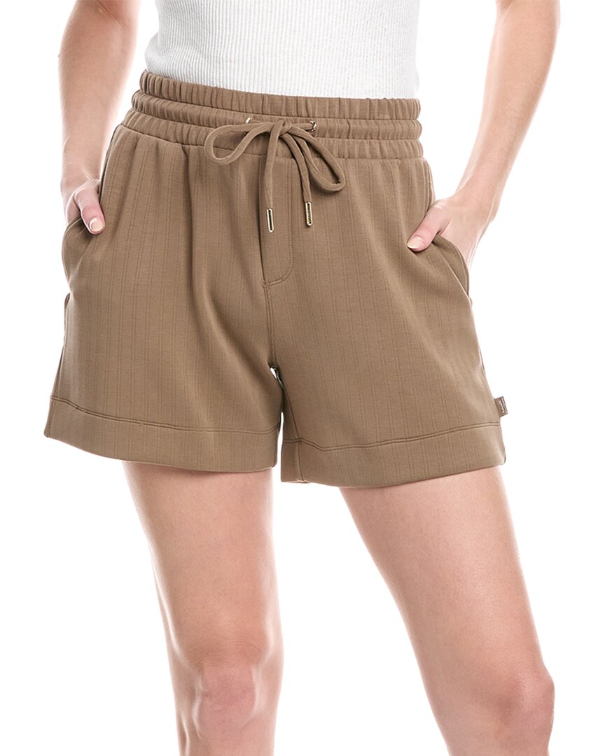 Shop Splendid Cj Scuba Short In Brown