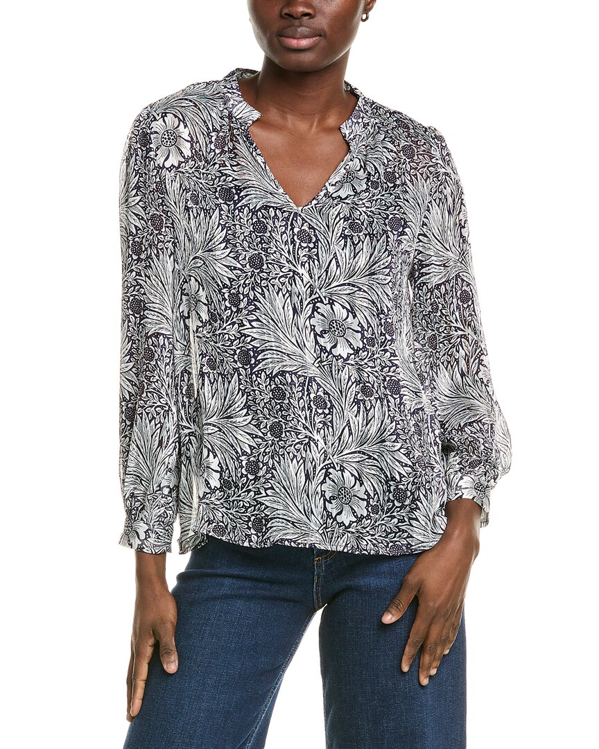 Elie By Elie Tahari Bracelet Sleeve Blouse