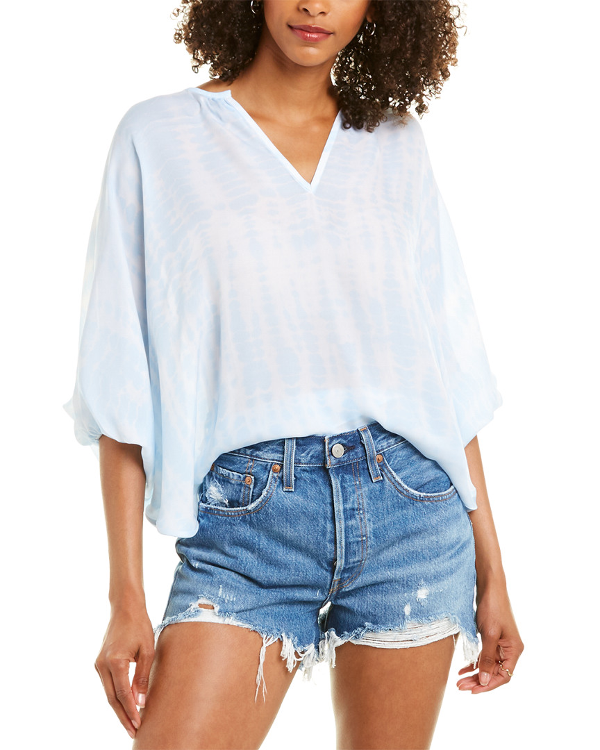 Image of Acrobat Tie-Dye Silk Top