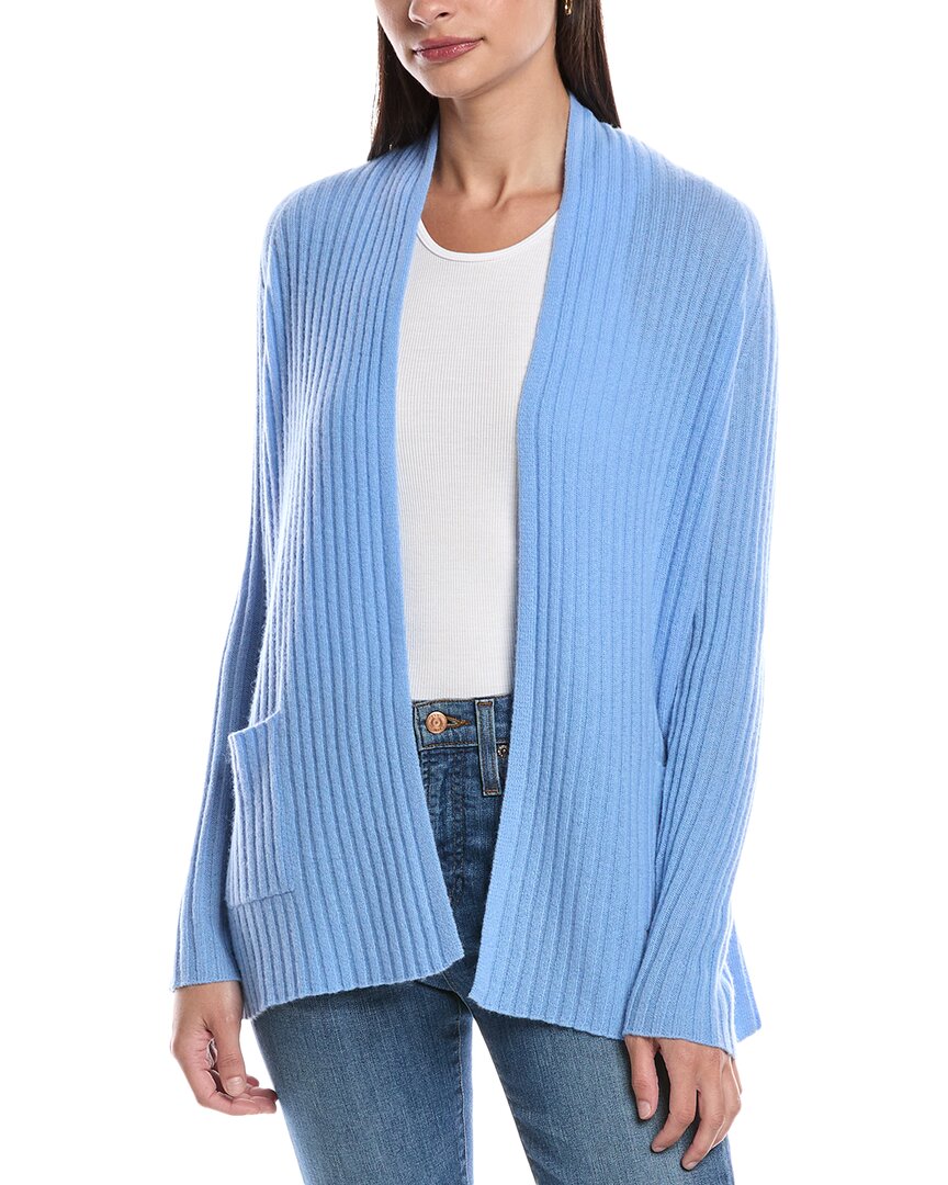 Alashan Cashmere Cozy Rib Raglan Cashmere Duster In Multi