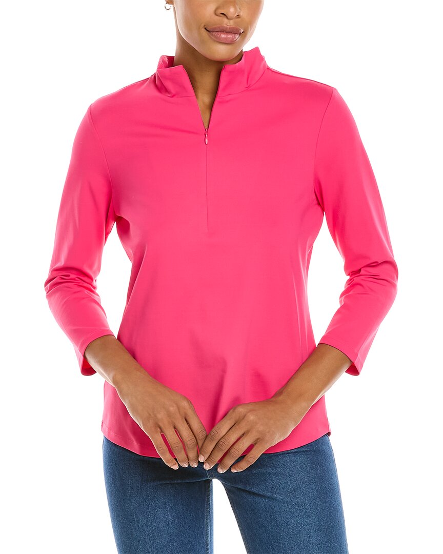 Tommy Bahama Aubrey Mock Pullover In Pink