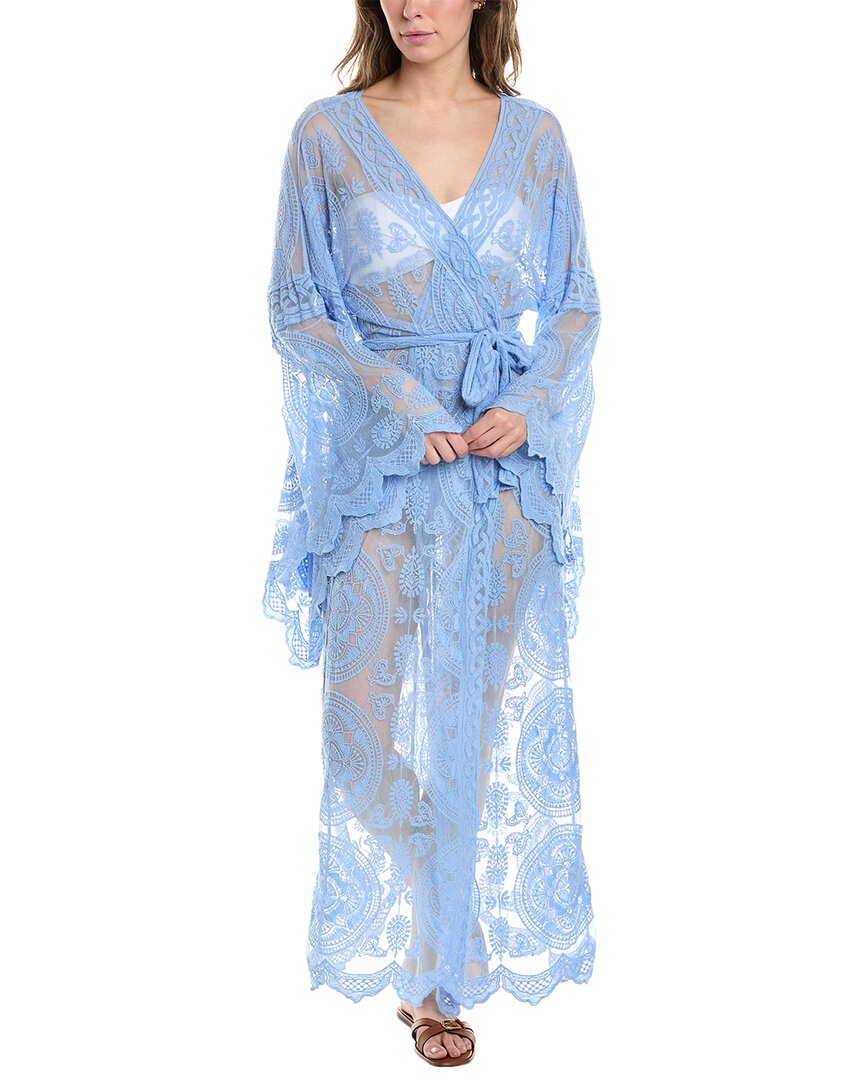 Shop Anna Kay Lica Cover-up In Blue