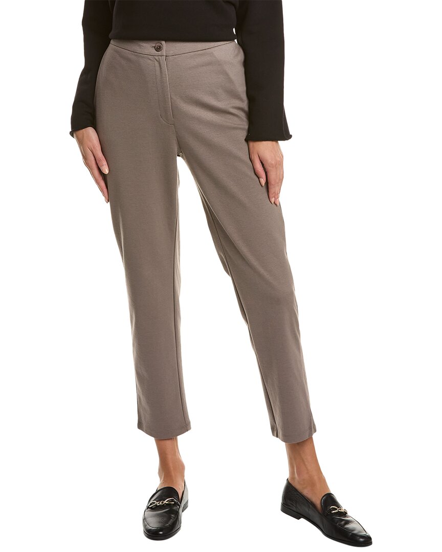 EILEEN FISHER EILEEN FISHER HIGH-WAIST ANKLE PANT