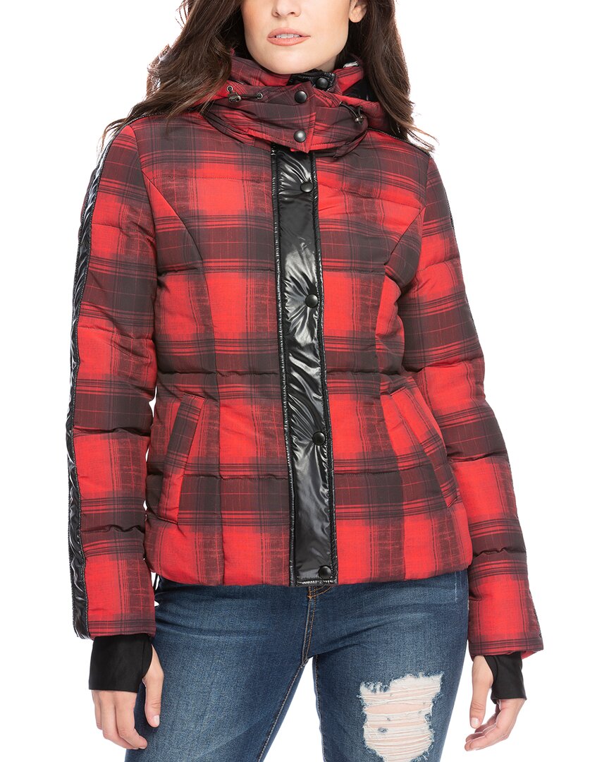Image of Coalition LA Were All Plaid Here Hooded Jacket