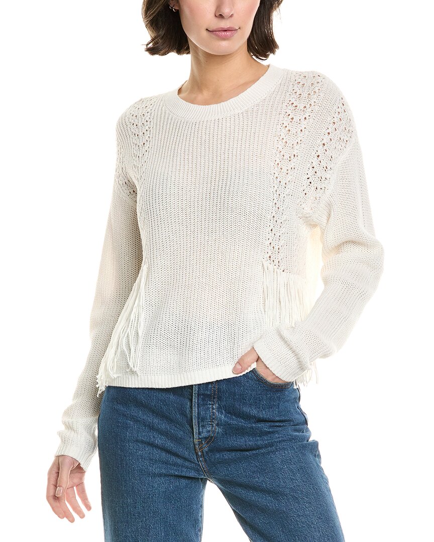 27 MILES MALIBU 27 MILES MALIBU FRONT FRINGE SWEATER
