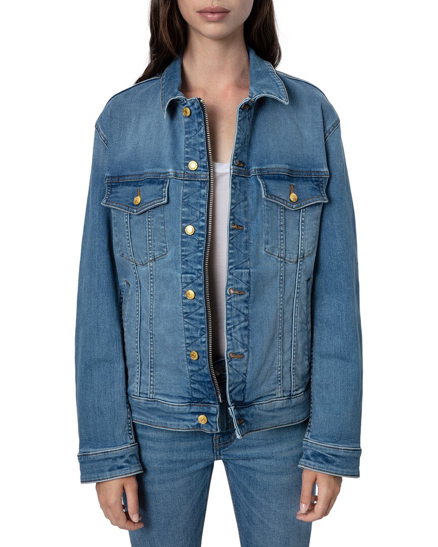 ZADIG & VOLTAIRE ZADIG & VOLTAIRE KASE FLASH ROCK STRASS JACKET