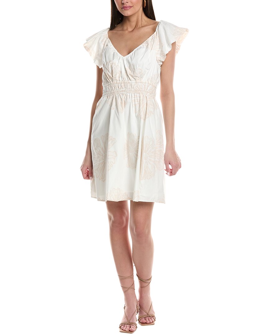 Marie Oliver Emilia Mini Dress In White