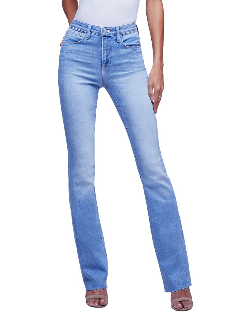 L'agence Ruth High Waist Straight Leg Jeans